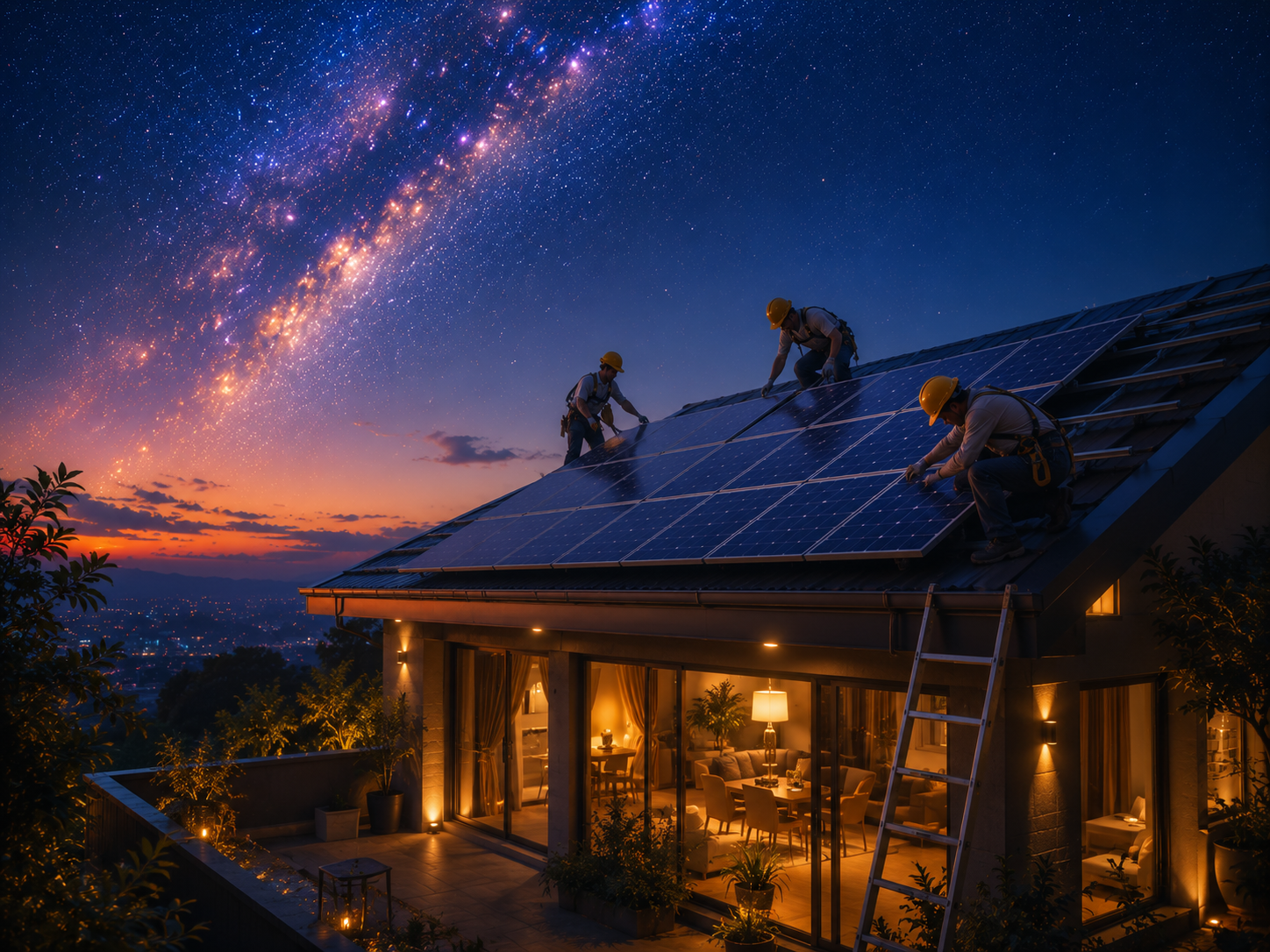 Rooftop Solar & Heaters